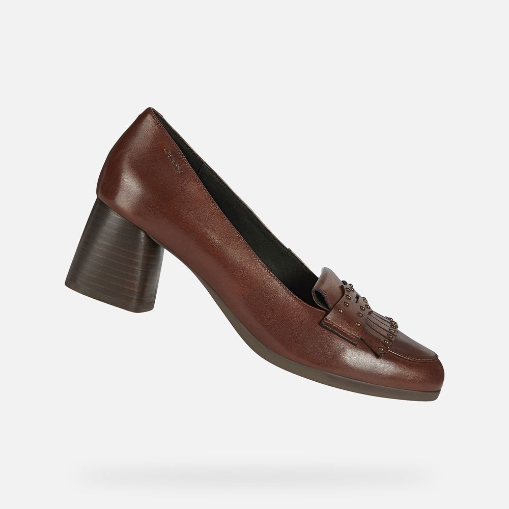 Escarpins Geox Calinda - Marron - Femme 961384-VUO